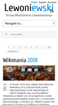 Mobile Screenshot of lewoniewski.info